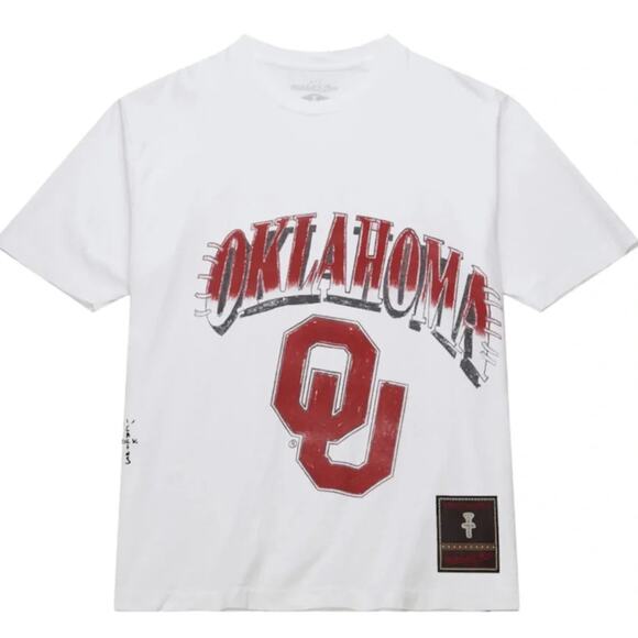 Travis Scott x Mitchell & Ness Oklahoma
Sooners T-Shirt Size Large New w/o Tag - Picture 1 of 4